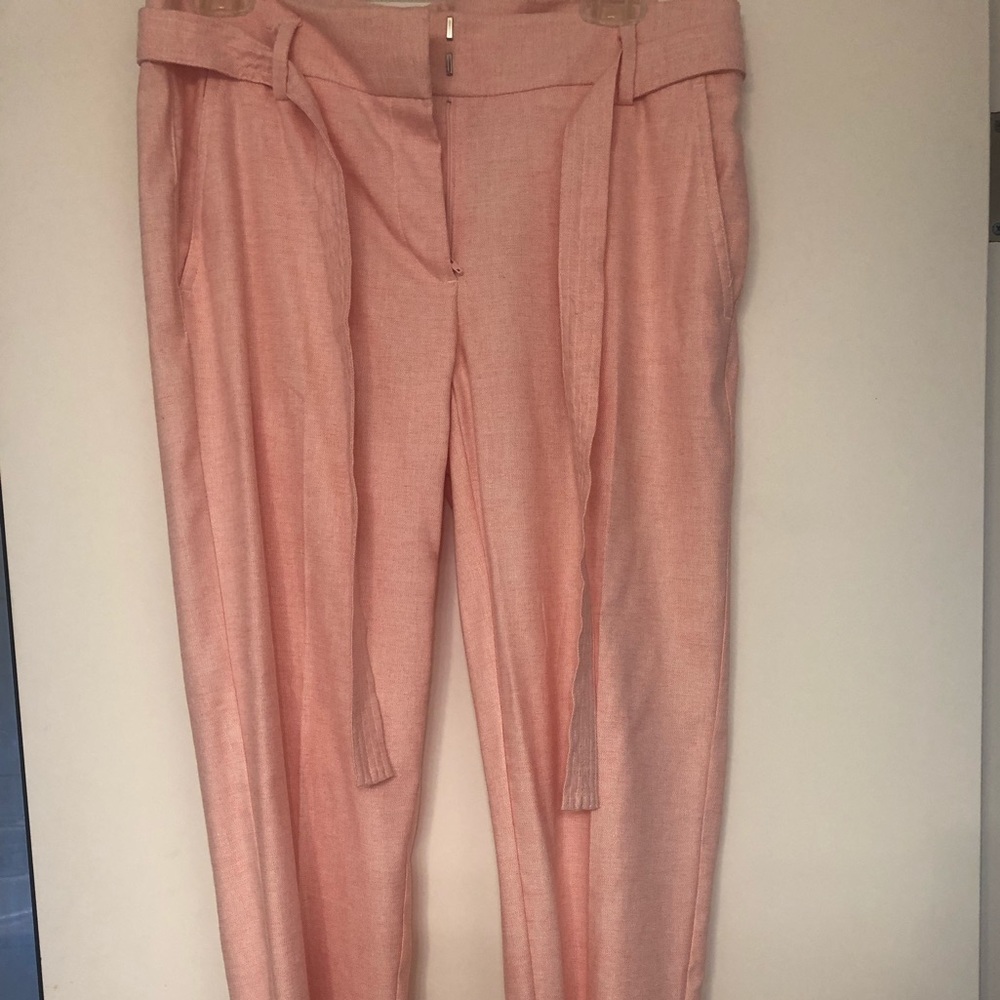Loft linen blend pants